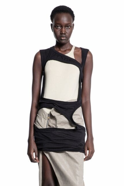 RICK OWENS DRKSHDW Lido Membrane In Cotton Gauze Jersey