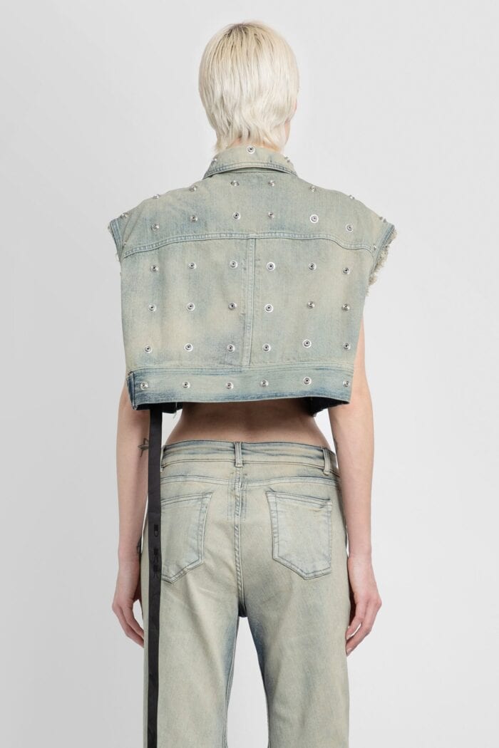 RICK OWENS DRKSHDW Lido Sleeveless Jumbo Worker Jacket