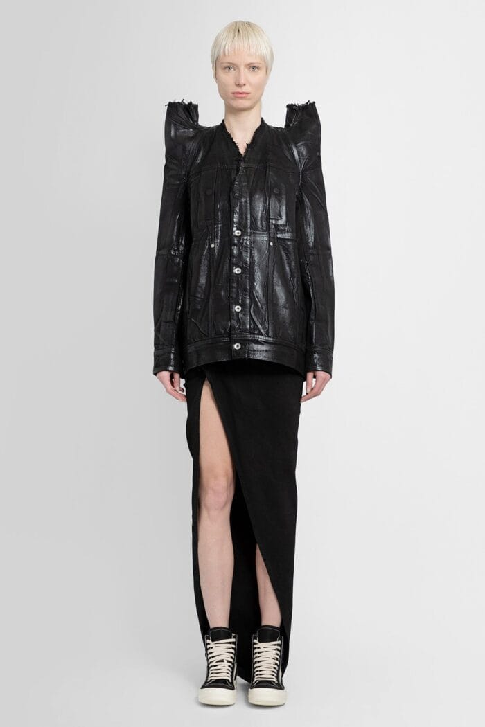 rick owens drkshdw lido tec worker in 13oz denim RICK OWENS DRKSHDW Lido Tec Worker In 13oz Denim