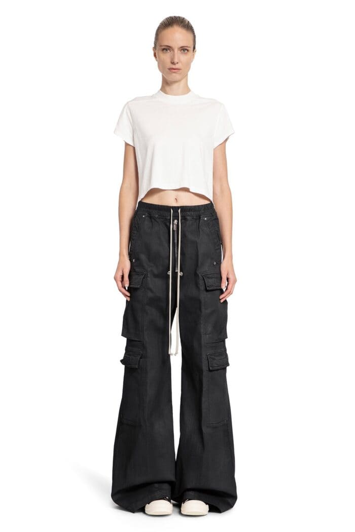 RICK OWENS DRKSHDW Porterville Cropped Small Level Tee