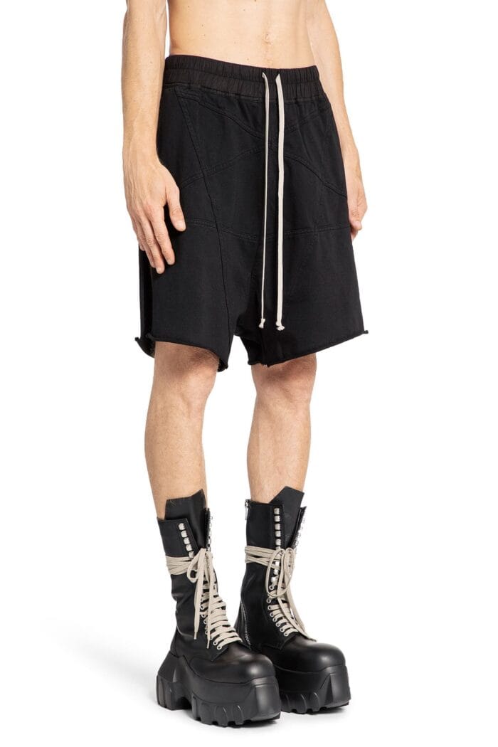 RICK OWENS DRKSHDW Porterville Jersey Trucker Cut-offs