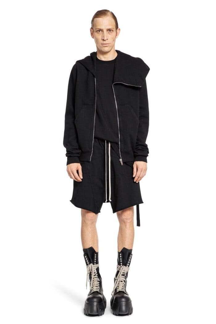 RICK OWENS DRKSHDW Porterville Jersey Trucker Cut-offs