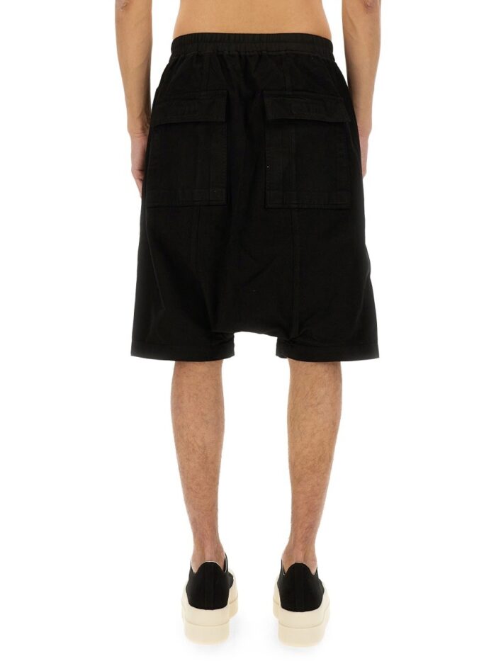 RICK OWENS DRKSHDW SHORT PODS DRAWSTRING