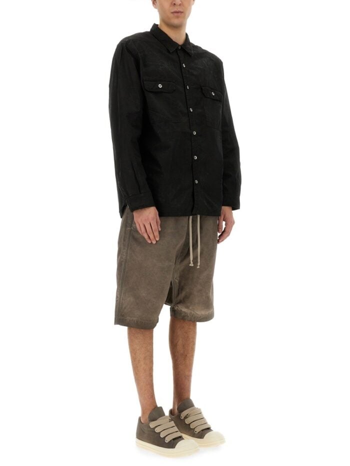 RICK OWENS DRKSHDW SHORT PODS DRAWSTRING