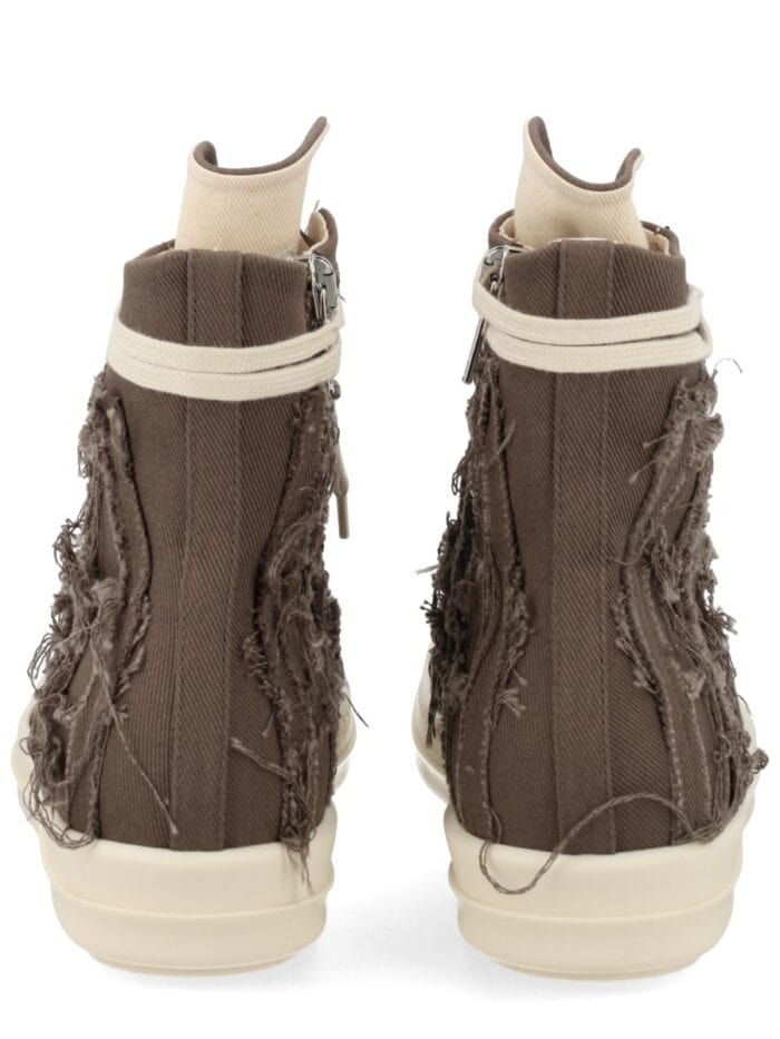 RICK OWENS DRKSHDW SNEAKER ALTA IN DENIM