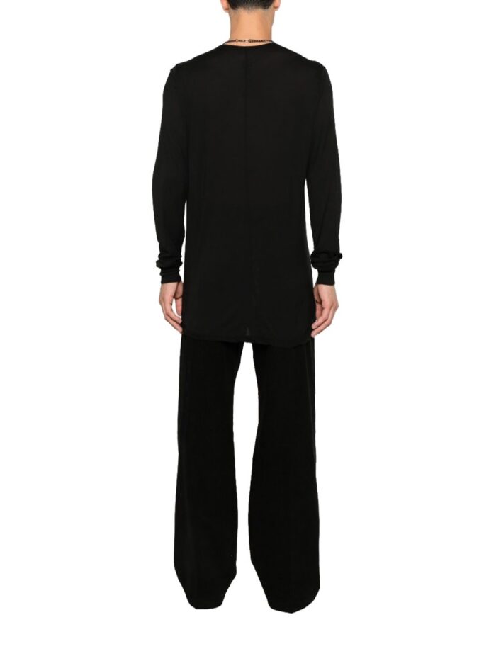 RICK OWENS DRKSHDW T-SHIRT A MANICHE LUNGHE