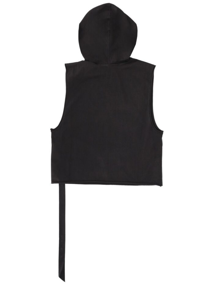 RICK OWENS DRKSHDW TOP "HOODED TUNIC"