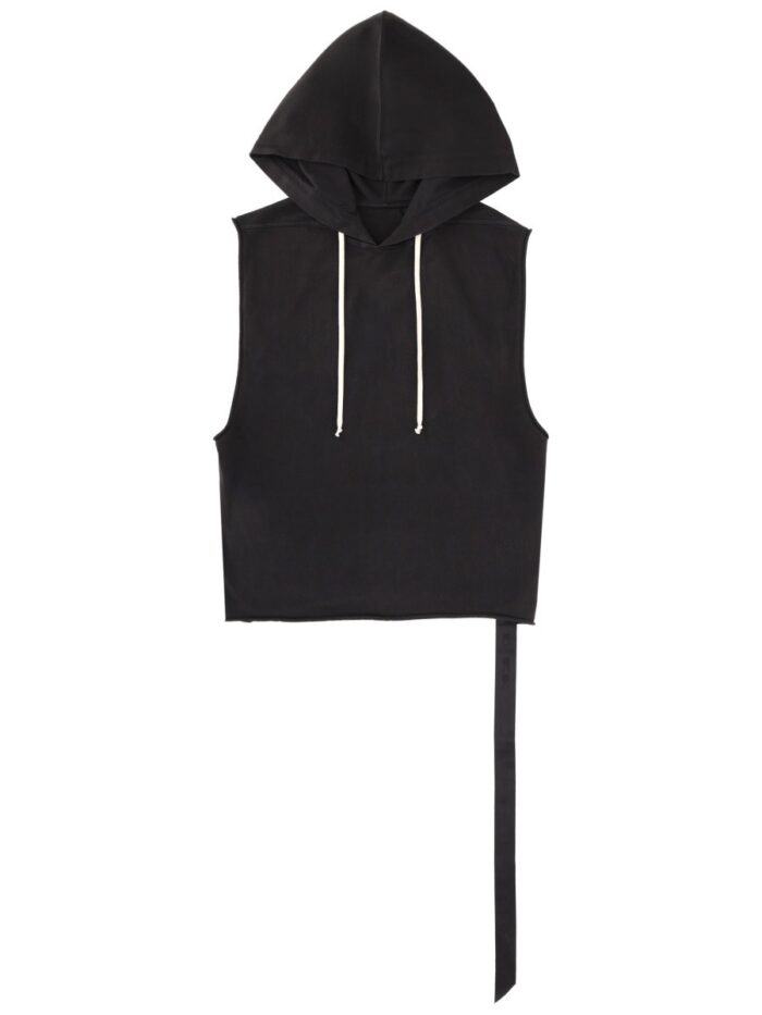RICK OWENS DRKSHDW TOP "HOODED TUNIC"