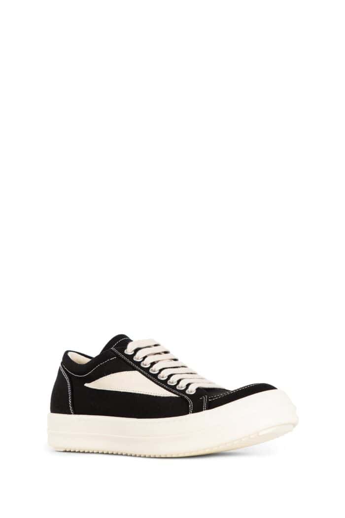 RICK OWENS DRKSHDW Vintage Denim Low-top Sneakers