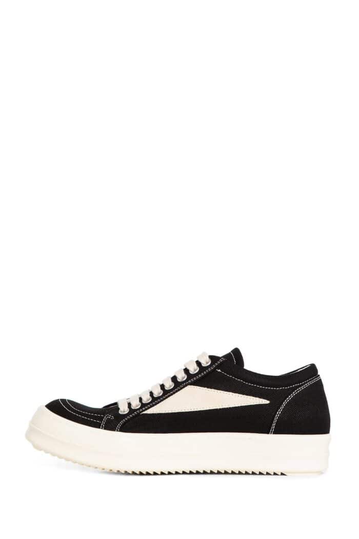 RICK OWENS DRKSHDW Vintage Denim Low-top Sneakers