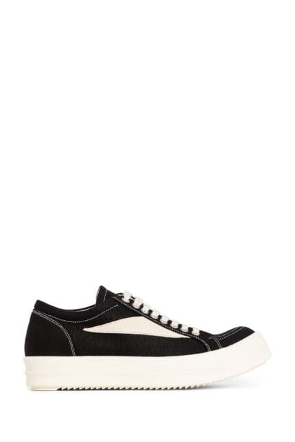 RICK OWENS DRKSHDW Vintage Denim Low-top Sneakers