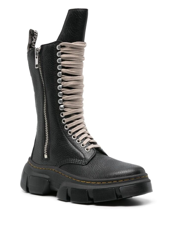 RICK OWENS DRMARTENS 1918 Dmxl Calf Length Boot