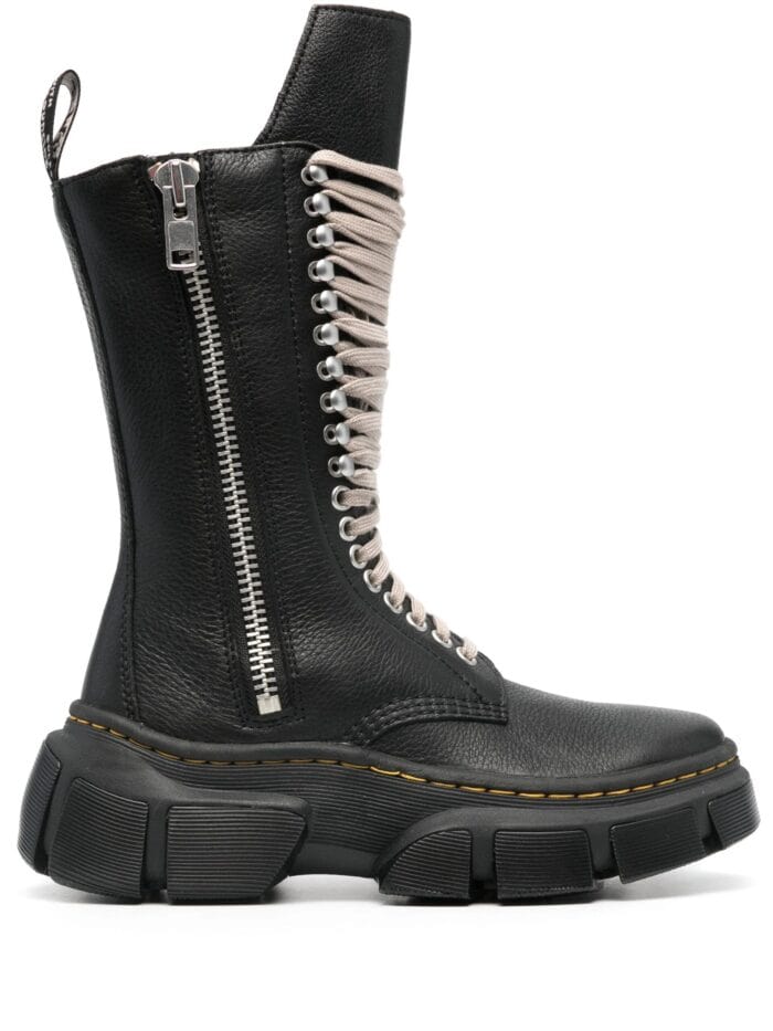 RICK OWENS DRMARTENS 1918 Dmxl Calf Length Boot