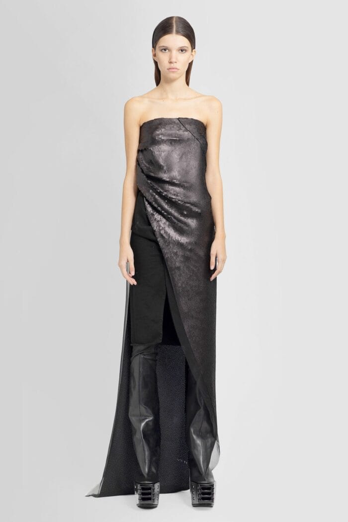 RICK OWENS Embroidered Long Top