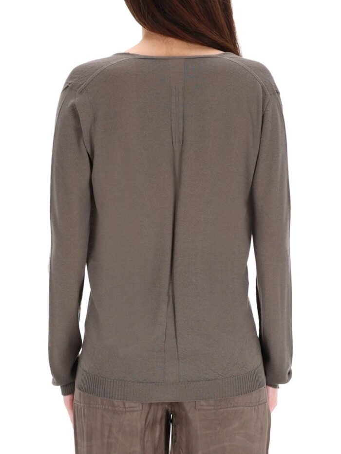 RICK OWENS "EXTREME V NECK" JERSEY