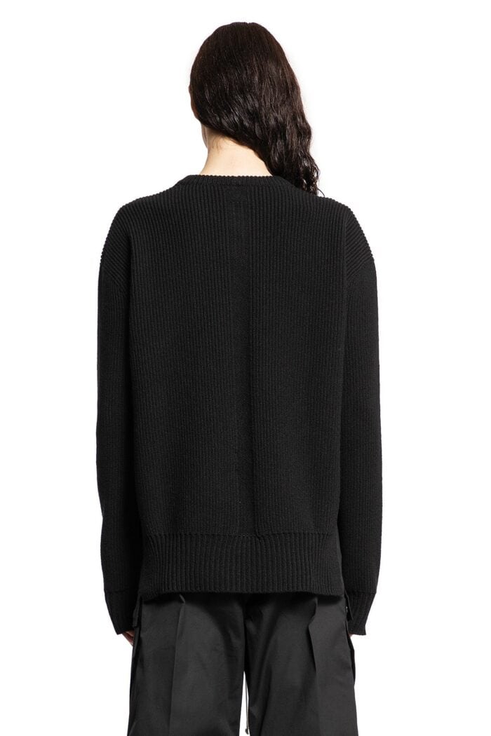 RICK OWENS Fisherman Round Neck In Wool