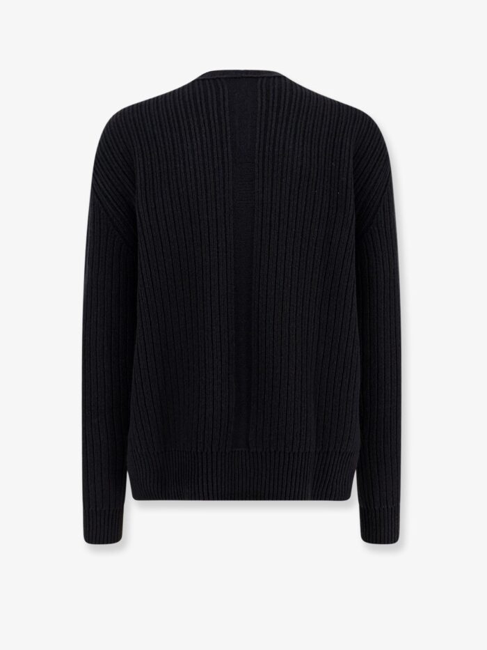 RICK OWENS Fisherman Round Neck Virgin Wool Sweater