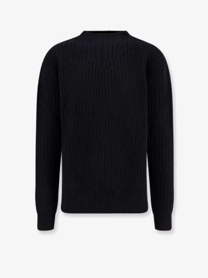 RICK OWENS Fisherman Round Neck Virgin Wool Sweater