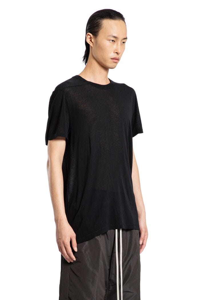 RICK OWENS Forever Level Tee In Viscose Silk Hersey