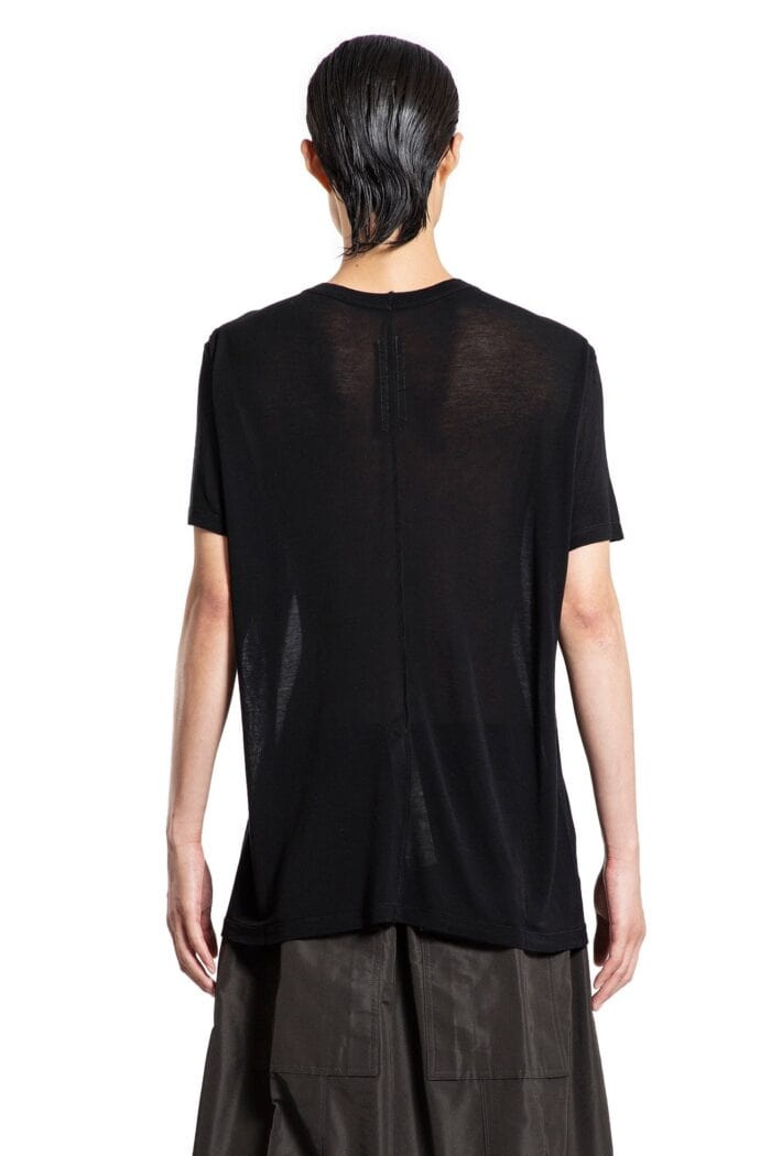 RICK OWENS Forever Level Tee In Viscose Silk Hersey