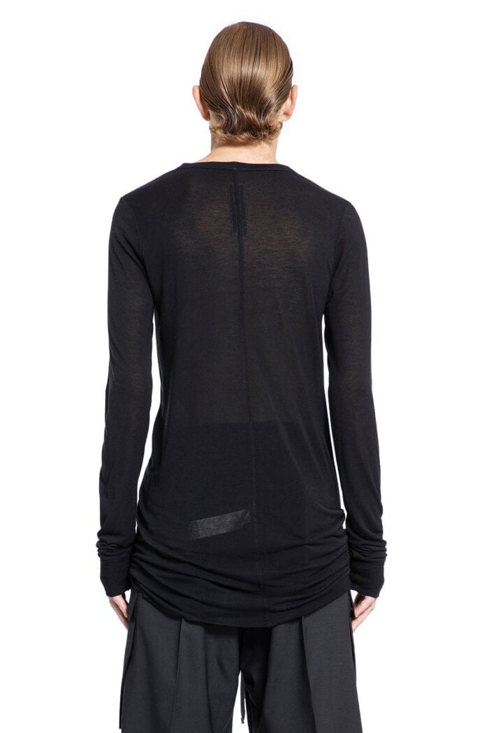 RICK OWENS Forever Rib Long Sleeve Tee