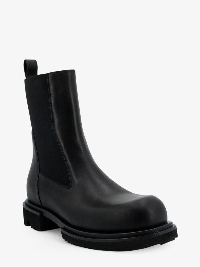 RICK OWENS Gabe Leather Beatle Boots