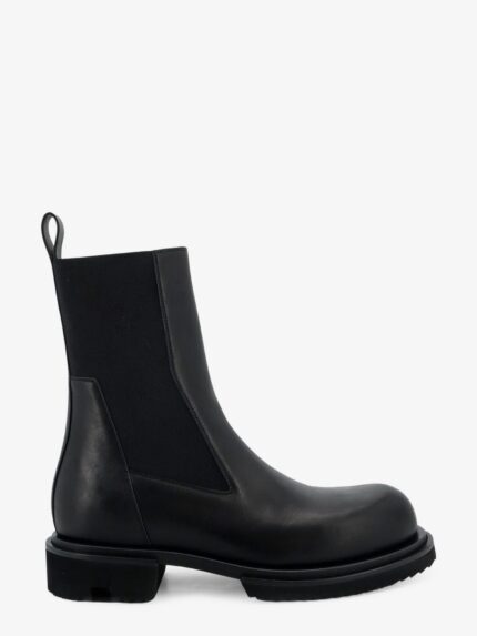 RICK OWENS Gabe Leather Beatle Boots