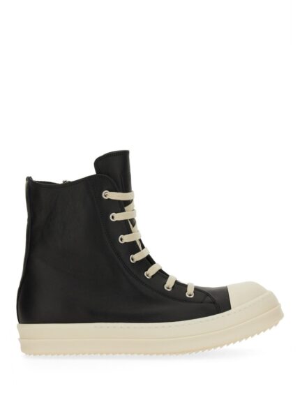 RICK OWENS HIGH SNEAKERS.