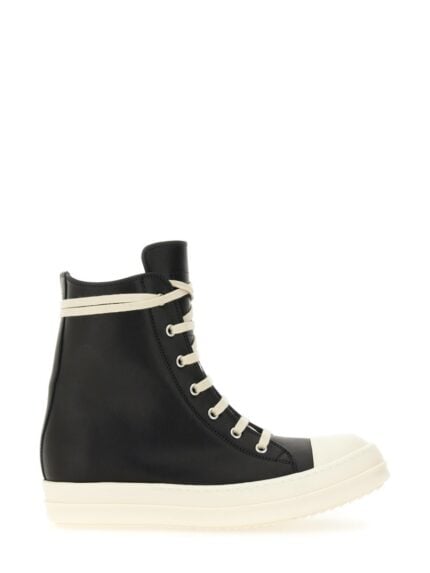 RICK OWENS HIGH SNEAKERS.