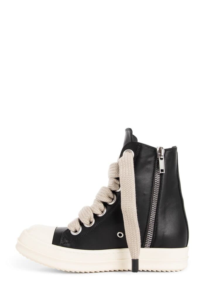 RICK OWENS High-top Sneakers With Jumbo Laces