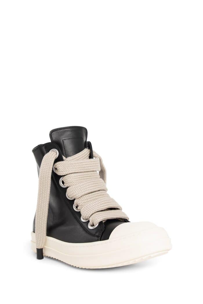 RICK OWENS High-top Sneakers With Jumbo Laces