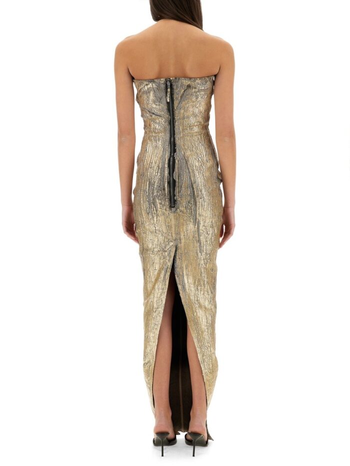 RICK OWENS "HOLLYWOOD BUSTIER" DRESS