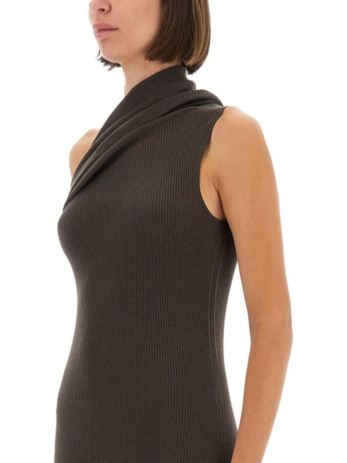 RICK OWENS KNITTED "ATHENA" DRESS