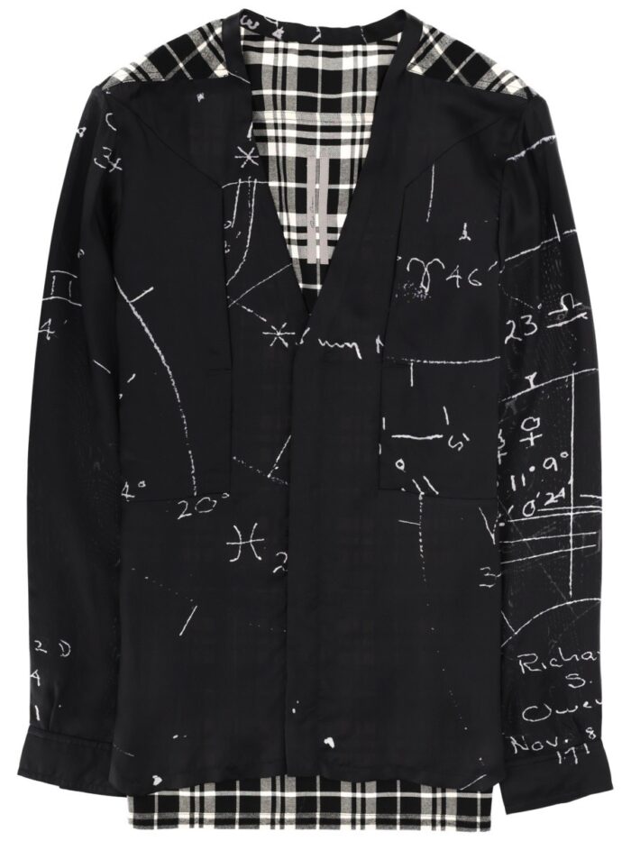 rick owens "larry fogpocket" shirt RICK OWENS "LARRY FOGPOCKET" SHIRT