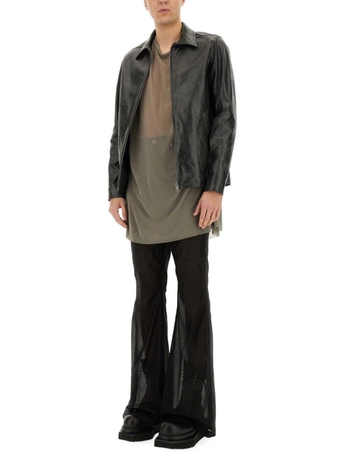 RICK OWENS LEATHER "BRAD" JACKET