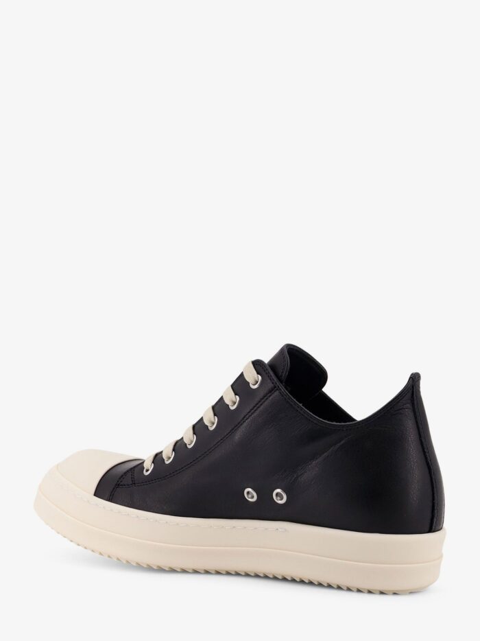 RICK OWENS Leather Low-top Sneakers