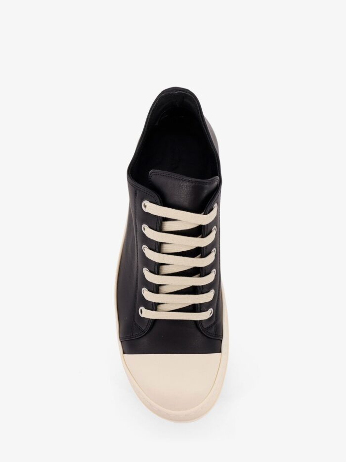 RICK OWENS Leather Low-top Sneakers