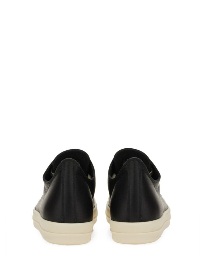 RICK OWENS LEATHER SNEAKER