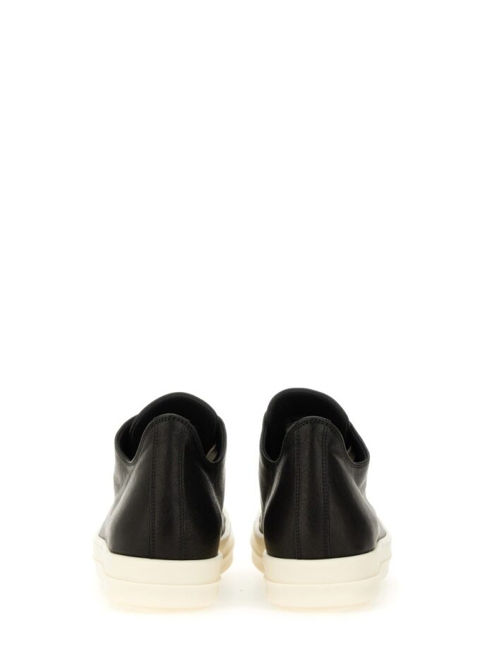 RICK OWENS LEATHER SNEAKER