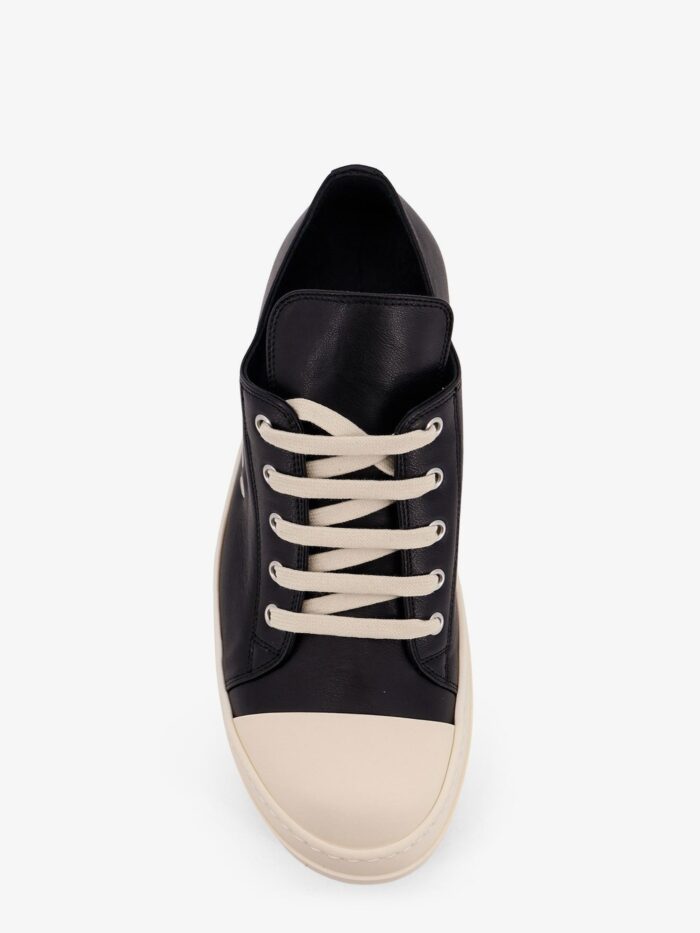 RICK OWENS Leather Sneakers