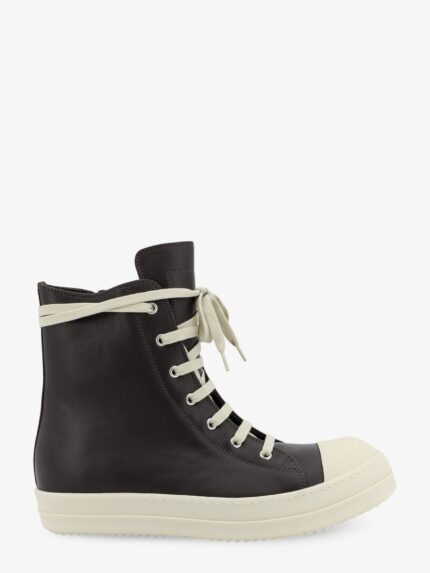 RICK OWENS Leather Sneakers