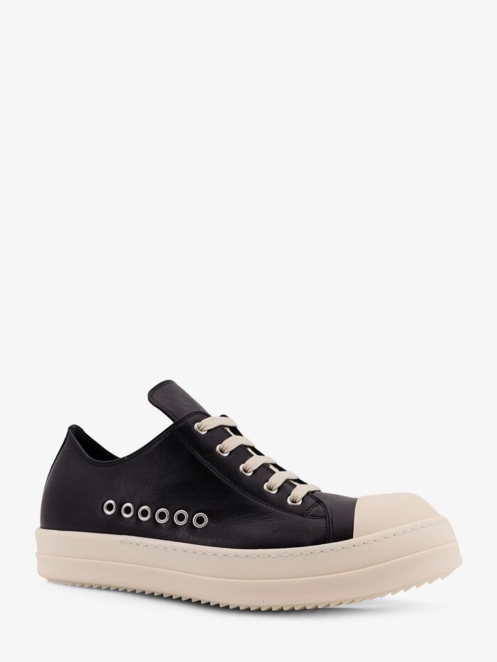 RICK OWENS Leather Sneakers