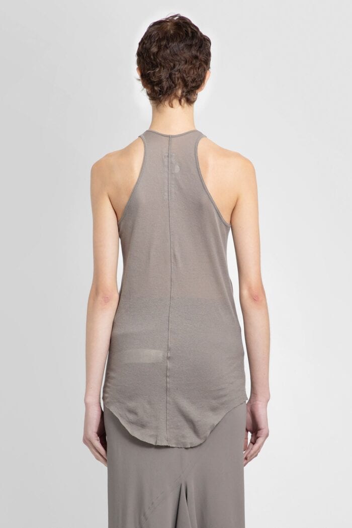 RICK OWENS Lido Basic Mini Rib Tank Top