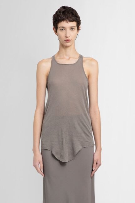 RICK OWENS Lido Basic Mini Rib Tank Top