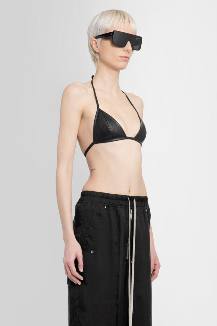 RICK OWENS Lido Bra In Peached Lambskin