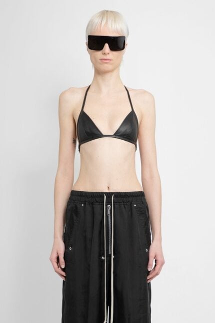 RICK OWENS Lido Bra In Peached Lambskin