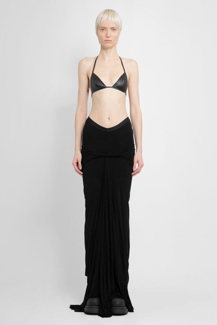 RICK OWENS Lido Bra In Radiated Ratsnake