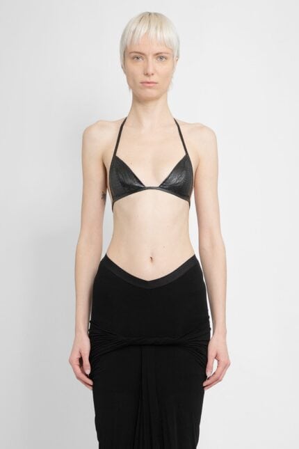 RICK OWENS Lido Bra In Radiated Ratsnake