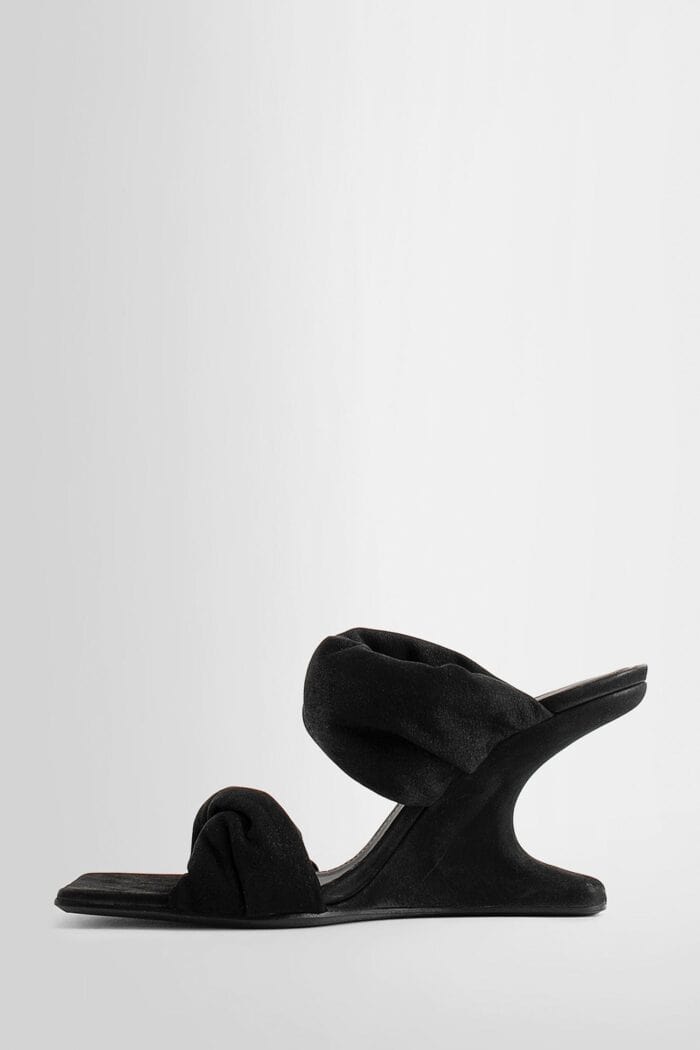 RICK OWENS Lido Cantilever 8 Twisted Mules