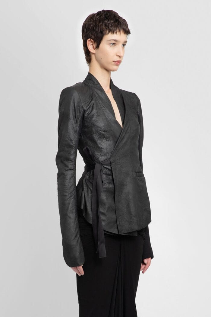 RICK OWENS Lido Hollywood Jacket In Lambskin